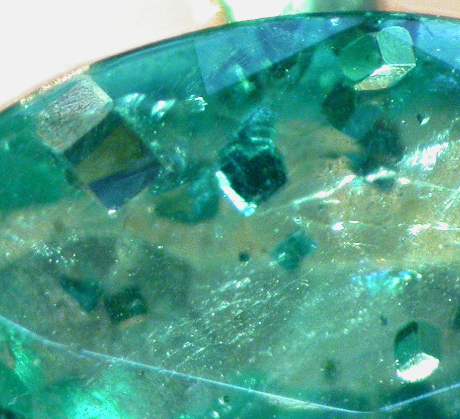 Beryl emerald with pyrite inclusions 8 copy